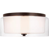Elmwood Park Flushmount — Bronze