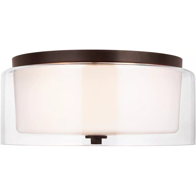 Elmwood Park Flushmount — Bronze