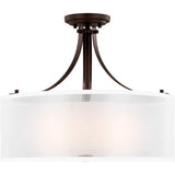 Elmwood Park Flushmount — Bronze