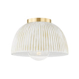 Eloise Flush Mount - Aged Brass