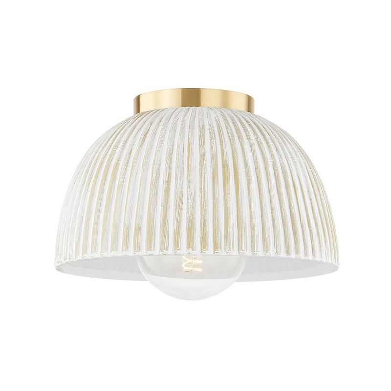 Eloise Flush Mount - Aged Brass