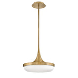Elsa Medium LED Convertible Pendant - Lacquered Brass - by Fredrick Ramond
