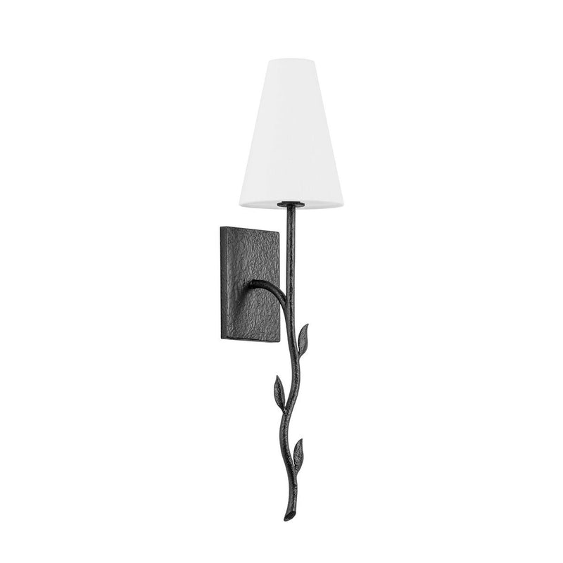 Elwyn Wall Sconce - Black Iron by Troy Lighting