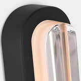Emera Vanity Light 30 Inch Nightshade Black Detailed View 1