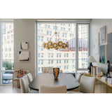 Emerald Chandelier by Corbett