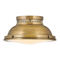 Emery Small Flush Mount - Heritage Brass - by Hinkley