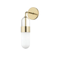 Emilia Wall Sconce - Polished Brass