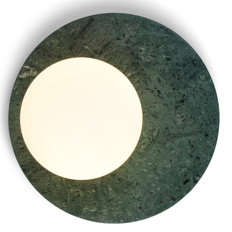 Emma Wall Light Green Guatemala Marble By Contradi