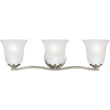 Emmons Vanity Light — 23.25 Inch, Brushed Nickel