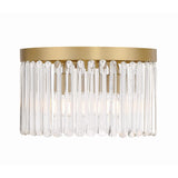 Emory Flush Mount 15'' Modern Gold
