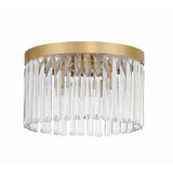 Emory Flush Mount 15'' Modern Gold