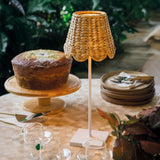 Empire Seagrass Woven Lampshade by Zafferano, lifestyle view 7