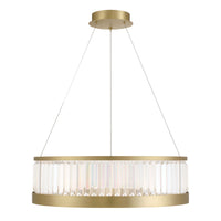 Empra Chandelier 30 Inch Gold by Eurofase