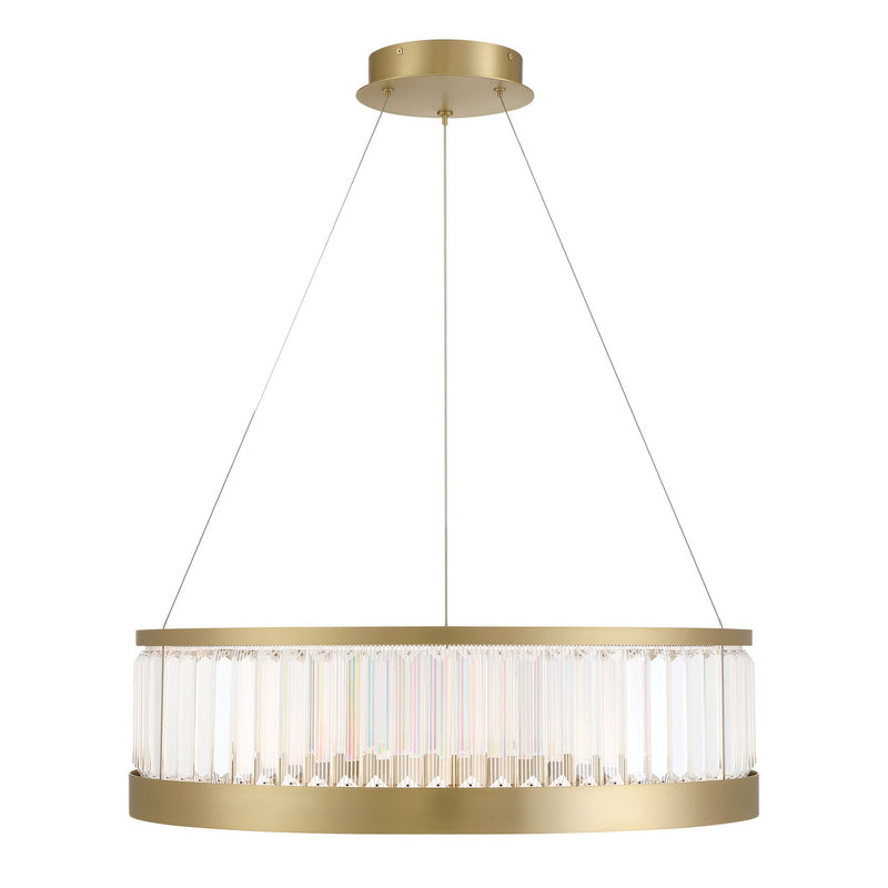 Empra Chandelier 30 Inch Gold by Eurofase