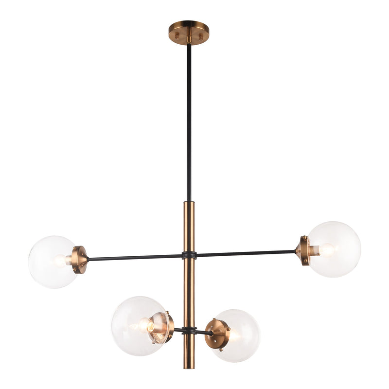 Enchant Pendant 4 Light Clear