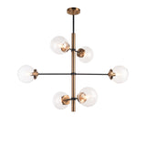 Enchant Pendant 6 Light Clear