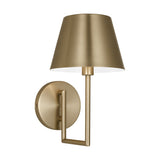 Ender Wall Sconce — 7", Satin Brass, Satin Brass