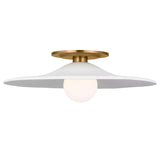 Endicott Flush Mount Burnished Brass By Visual Comfort Main View 1