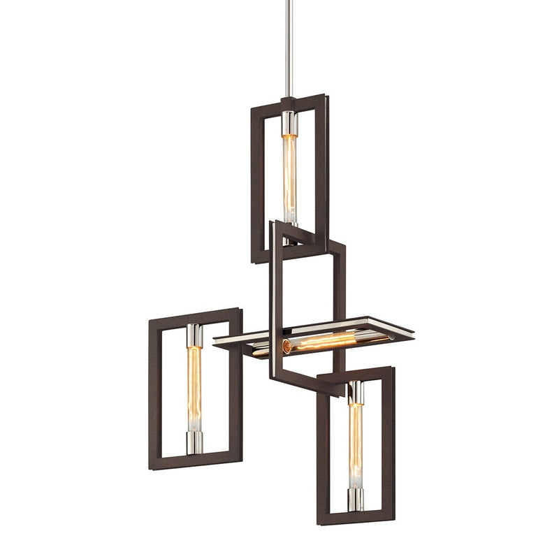 Enigma Chandelier - 4-Light by Troy Lighting