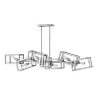 Ensemble Large Six Light Linear - Polished Nickel - by Fredrick Ramond