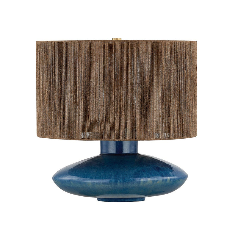 Enya Table Lamp - Aged Brass