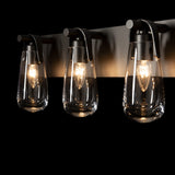 Eos Vanity Light 5 Light detail in Oil Rubbed Bronze, by Hubbardton Forge