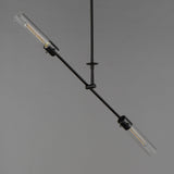 Equilibrium Linear Suspension Black by Maxim Lighting