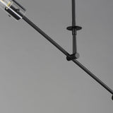 Equilibrium Linear Suspension Black by Maxim Lighting