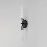 Equilibrium Wall Sconce Black by Maxim Lighting