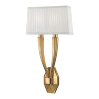 Erie Wall Sconce - Aged Brass by Hudson Valley