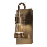 Erlenmeyer ADA Wall Sconce, shown in Bronze, by Hubbardton Forge