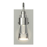 Erlenmeyer ADA Wall Sconce in Sterling by Hubbardton Forge