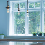 Erlenmeyer Mini Pendant lifestyle view by Hubbardton Forge