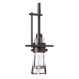 Erlenmeyer Mini Pendant Small, shown in Oil Rubbed Bronze, by Hubbardton Forge