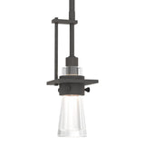 Erlenmeyer Mini Pendant Small in Natural Iron by Hubbardton Forge