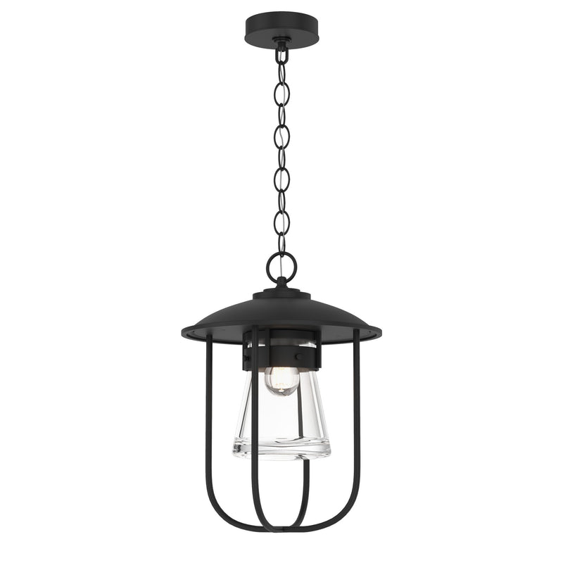 Erlenmeyer Outdoor Pendant in Coastal Black by Hubbardton Forge