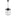 Erlenmeyer Outdoor Pendant in Coastal Black by Hubbardton Forge