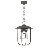 Erlenmeyer Outdoor Pendant in Coastal Natural Iron by Hubbardton Forge