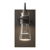Erlenmeyer Wall Sconce in Dark Smoke by Hubbardton Forge