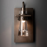 Erlenmeyer Wall Sconce detail in Dark Smoke, by Hubbardton Forge