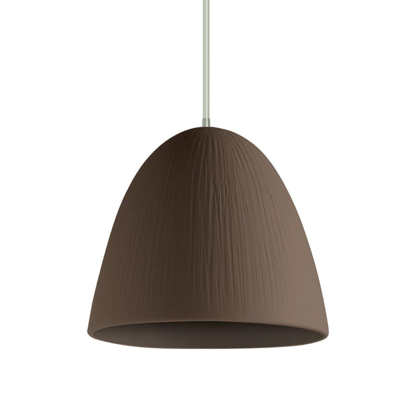 Eros Pendant Light By Geo Contemporary, Color: Brown