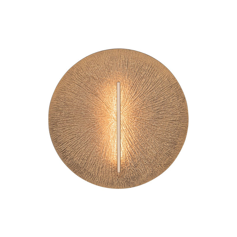 Escamillo Wall Sconce in Patina Brass by Corbett