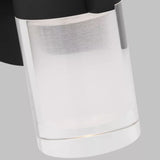 Esfera Small Wall Sconce Nightshade Black By Visual Comfort Modern - Detailed View1