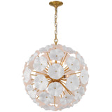 Esme 9 Light Pendant White By Crystorama 