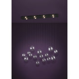 Espardello Linear Suspension by Eglo - lifestyle room setting