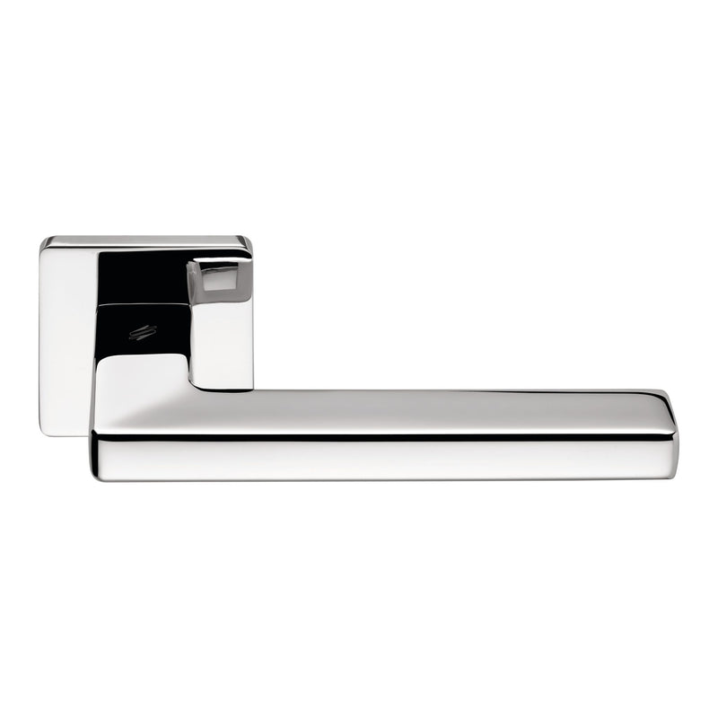 Esprit Door Lever in Polished Chrome by Colombo Design