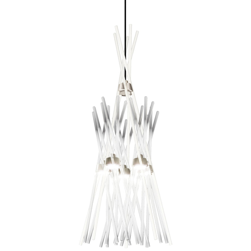 Essence SP 5 Pendant By Vistosi, Bronze Aluminium,  | Casa Di Luce Lighting