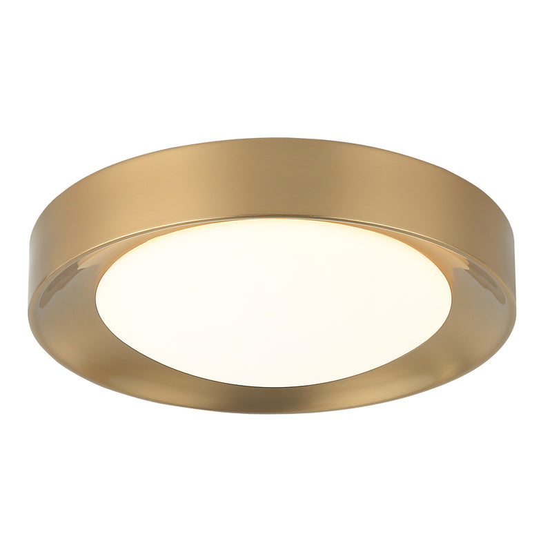 Essene Ceiling Mount 12 Inch Aged Gold Brass