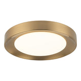 Essene Ceiling Mount 15 Inch Aged Gold Brass