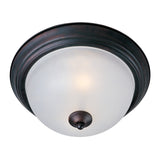 Essentials 12" Flush Mount Oil Rubbed Bronze by Maxim Lighting